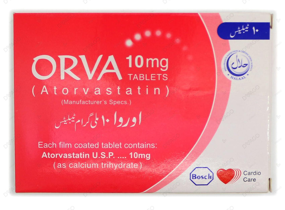 Orva Tablets 10mg (1 Box = 1 Strip)(1 Strip = 10 Tablets)