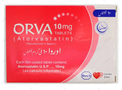 Orva Tablets 10mg (1 Box = 1 Strip)(1 Strip = 10 Tablets)