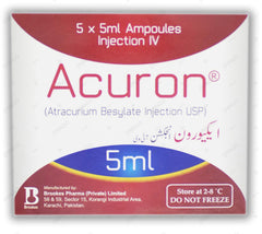 Acuron Iv Injection 10mg (1 Box = 5 Ampoules)