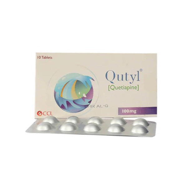 Qutyl Tablets 100mg (1 Box = 1 Strip)(1 Strip = 10 Tablets)