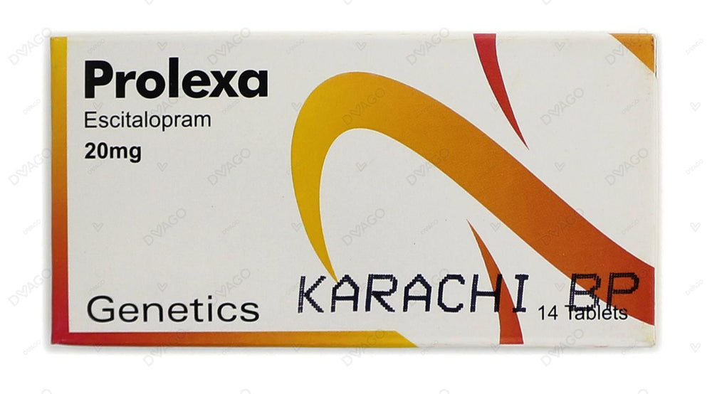 Prolexa Tablets 20mg (1 Box = 1 Strip)(1 Strip = 14 Tablets)