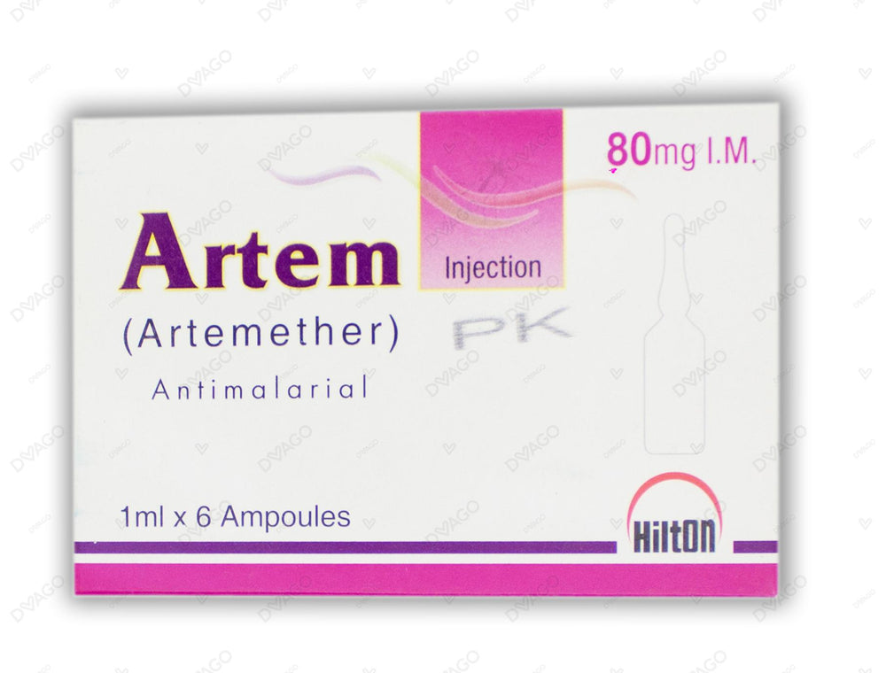 Artem Im Injection 80mg (1 Box = 6 Ampoules)