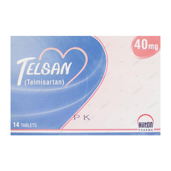Telsan Tablets 40mg (1 Strip = 7 Tablets)