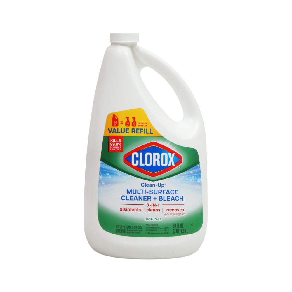 CLOROX MULTI-SURFACE CLEANER + BLEACH 3IN1 ORIGINAL 1.89 LTR Default Title - MamasJan Grocery Nonfood