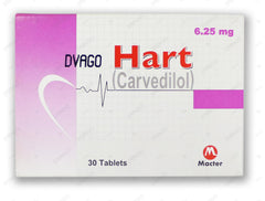 Hart Tablets 6.25mg (1 Strip = 10 Tablets)