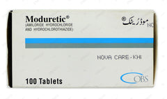 Moduretic Tablets 5/50mg (1 Box = 10 Strips) (1 Strip = 10 Tablets)