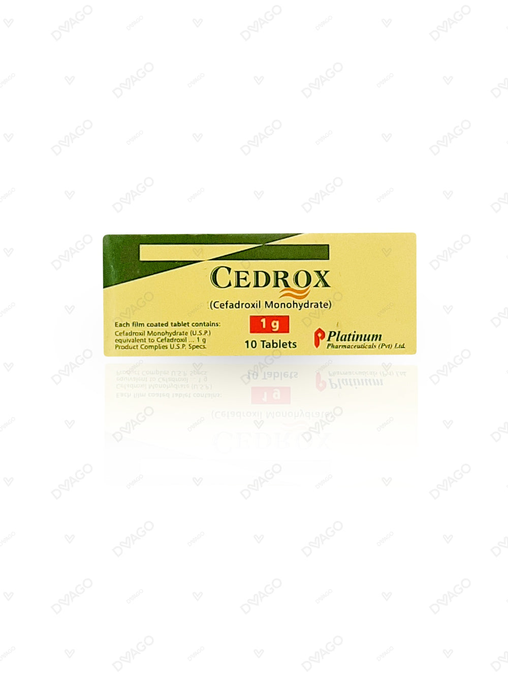 Cedrox Tablets 1g (1 Box = 1 Strip)(1 Strip = 10 Tablets)