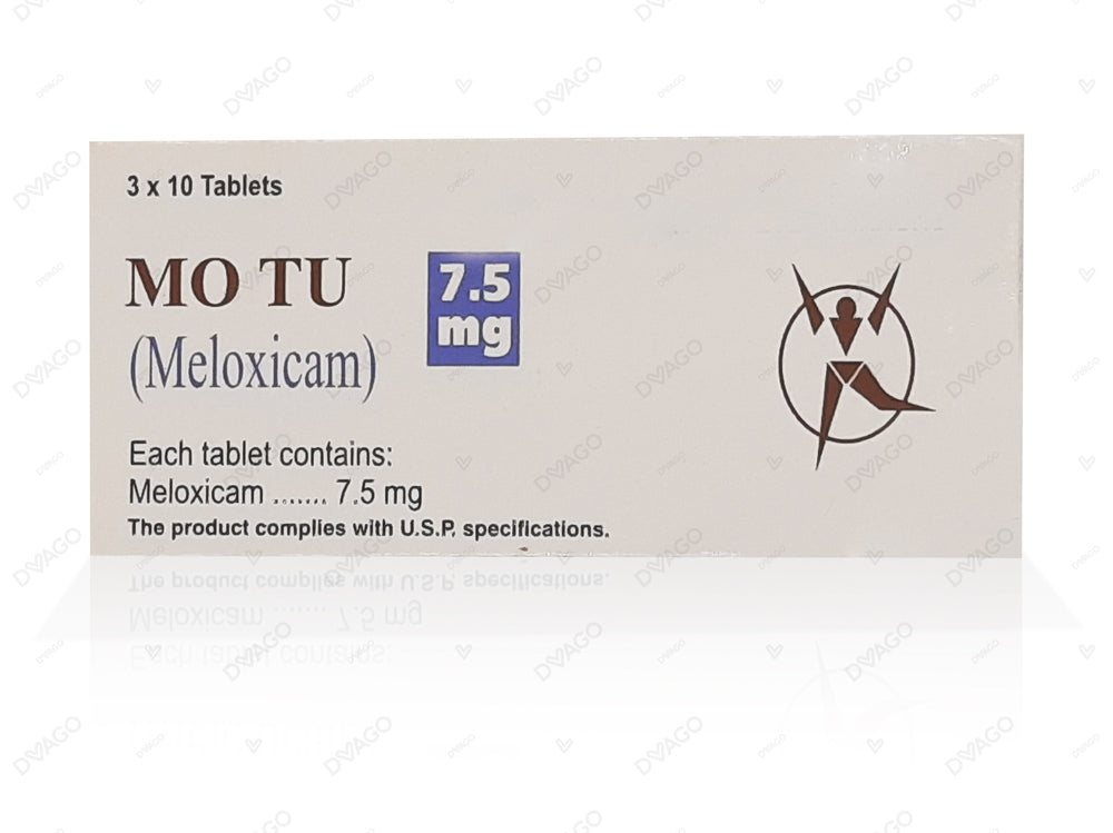 Motu Tablets 7.5mg (1 Strip = 10 Tablets)
