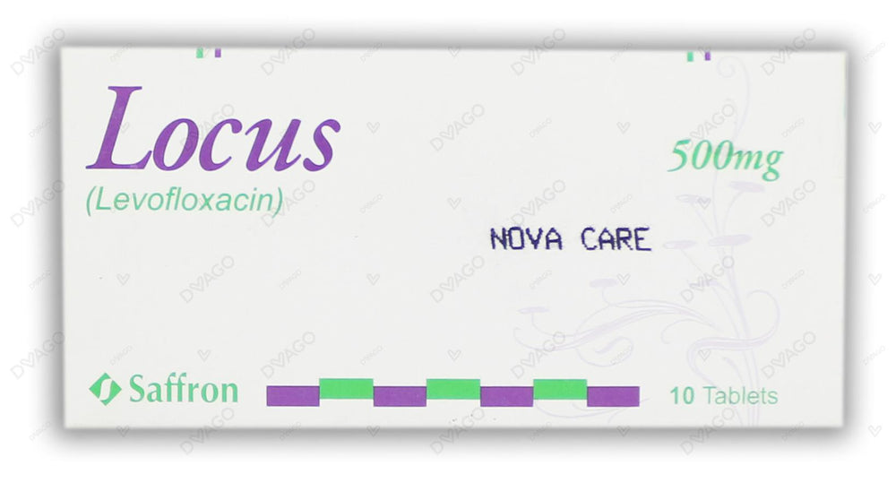 LOCUS 500 MG 10 Tablets