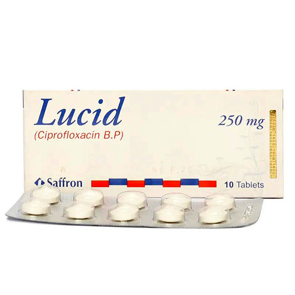 Lucid Tablets 250mg (1 Box = 1 Strip)(1 Strip = 10 Tablets)