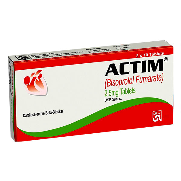 Actim Tablets 2.5mg (1 Strip = 10 Tablets)
