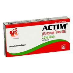 Actim Tablets 2.5mg (1 Strip = 10 Tablets)