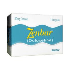 Zenbar Capsules 30mg (1 Box = 1 Strip)(1 Strip = 10 Capsules)