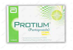 Protium Tablets 40mg (1 Box = 2 Strips) (1 Strip = 7 Tablets)