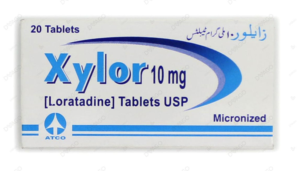 Xylor Tablets 10mg (1 Box = 2 Strips) (1 Strip = 10 Tablets)