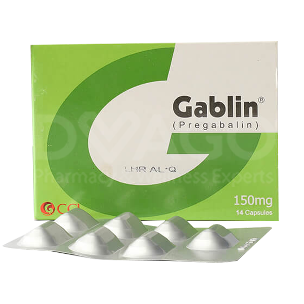 Gablin Capsules 150mg (1 Strip = 7 Capsules)