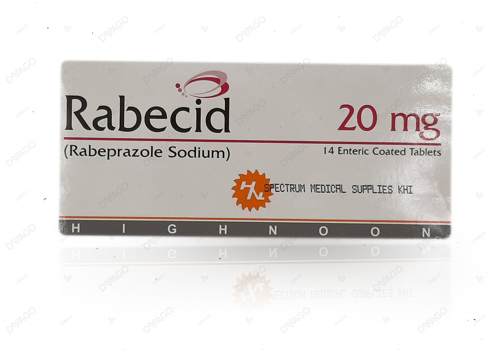 Rabecid Tablets 20mg (1 Box = 1 Strip)(1 Strip = 14 Tablets)