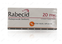 Rabecid Tablets 20mg (1 Box = 1 Strip)(1 Strip = 14 Tablets)