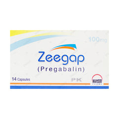 Zeegap Capsules 100mg (1 Box = 1 Strip)(1 Strip = 14 Capsules)