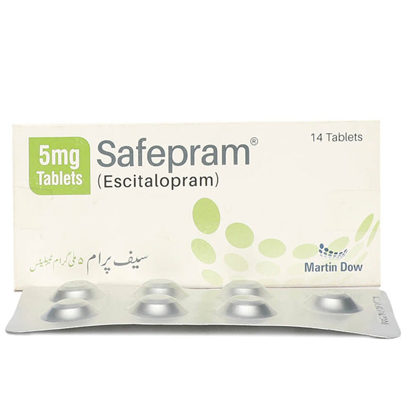 Safepram Tablets 5mg (1 Box = 2 Strips) (1 Strip = 7 Tablets)