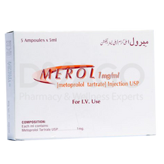 MEROL IV Injection 5 AMPX5 ML