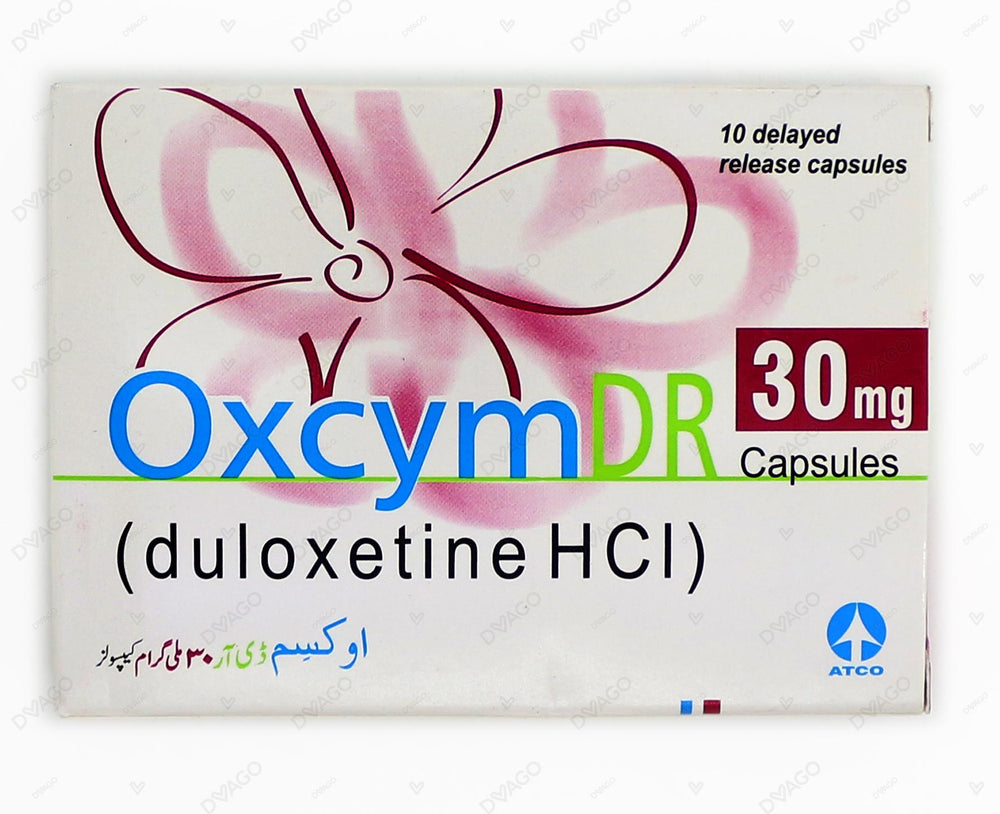 Oxcym DR Capsules 30mg (1 Box = 2 Strips) (1 Strip = 5 Capsules)