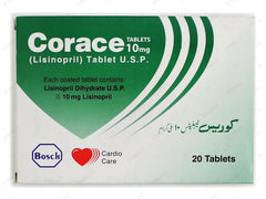 Corace Tablets 10mg (1 Strip = 10 Tablets)
