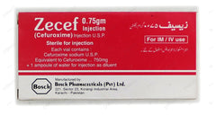 Zecef Iv/Im Injection 0.75mg (1 Box = 1 Injection)