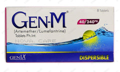 Gen-M Tablets 40/240mg (1 Box = 1 Strip)(1 Strip = 8 Tablets)