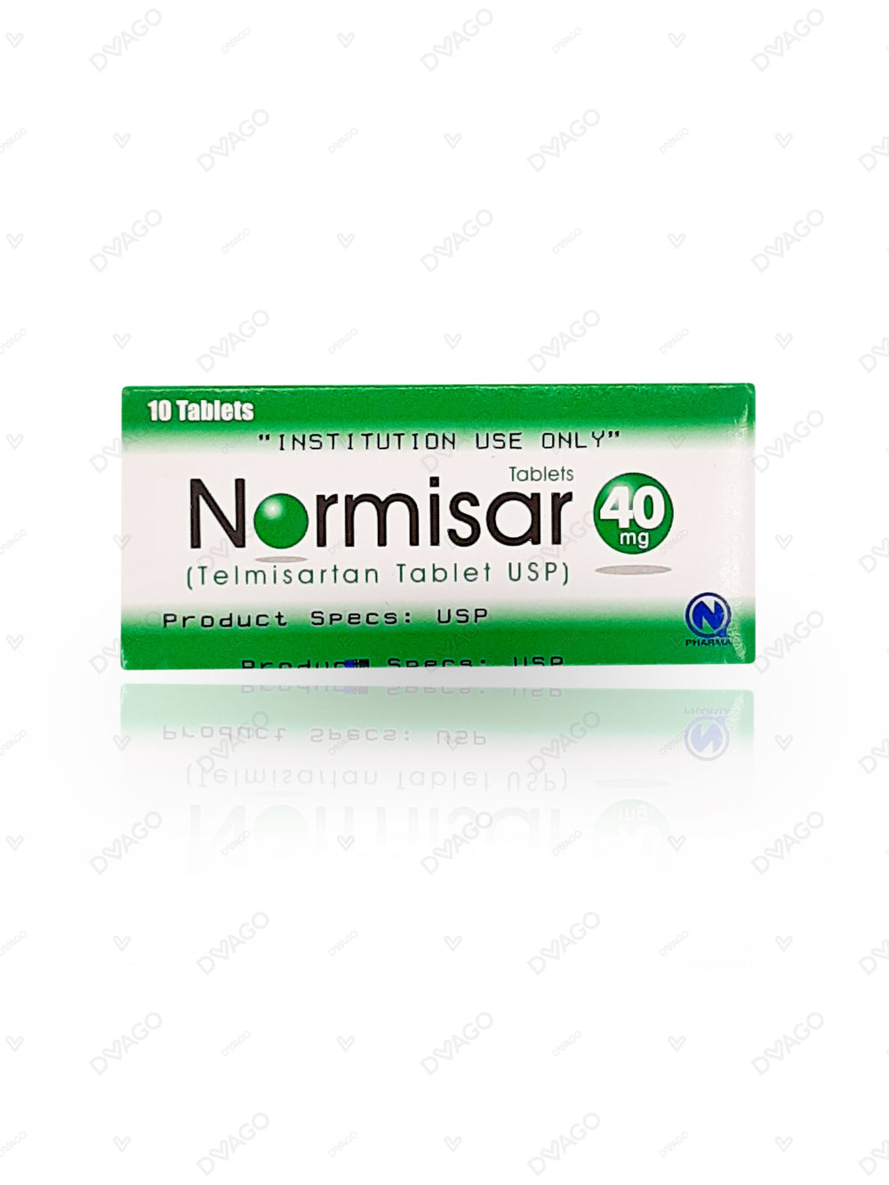 Normisar Tablets 40mg (1 Box = 1 Strip)(1 Strip = 10 Tablets)