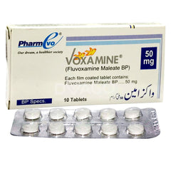 Voxamine Tablets 50mg (1 Box = 1 Strip)(1 Strip = 10 Tablets)
