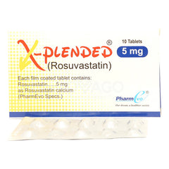 X-Plended Tablets 5mg (1 Box = 1 Strip)(1 Strip = 10 Tablets)