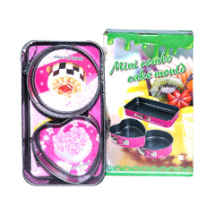 CAKE PAN 3PC SET IR S37-46 1151-6 Default Title - MamasJan Crockery