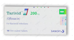 Tarivid Tablets 200mg (1 Box = 1 Strip)(1 Strip = 10 Tablets)