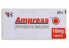 Ampress Tablets 10mg (1 Strip = 10 Tablets)