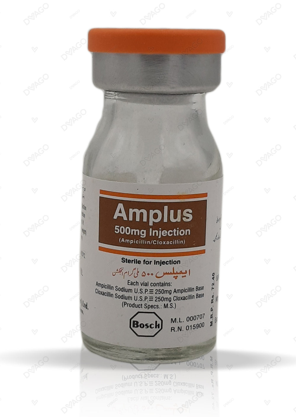 Amplus Im/Iv Injection 500mg (1 Box = 1 Injection)