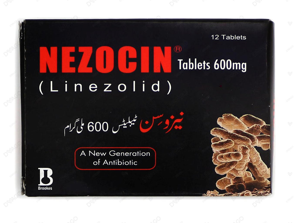 Nezocin Tablets 600mg (1 Strip = 6 Tablets)