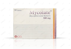 Mycolate Tablets 500mg (1 Strip = 10 Tablets)