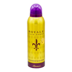 RASASI DEODORANT ROYAL POUR FEMME 200 ML Default Title - MamasJan Grocery Nonfood