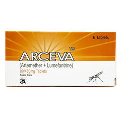 Arceva Tablets 80mg/480mg (1 Box = 1 Strip)(1 Strip = 6 Tablets)