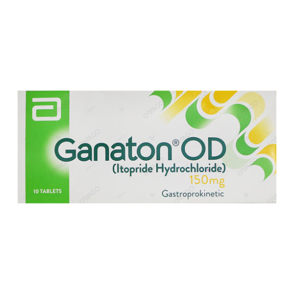 Ganaton OD Tablets 150mg (1 Box = 1 Strip)(1 Strip = 10 Tablets)