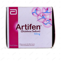 Artifen Tablets 50mg (1 Strip = 10 Tablets)