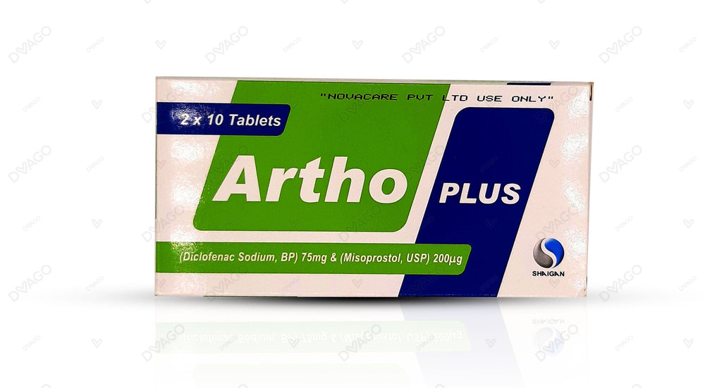 Artho Plus Tablets 75mg/200mcg (1 Strip = 10 Tablets)