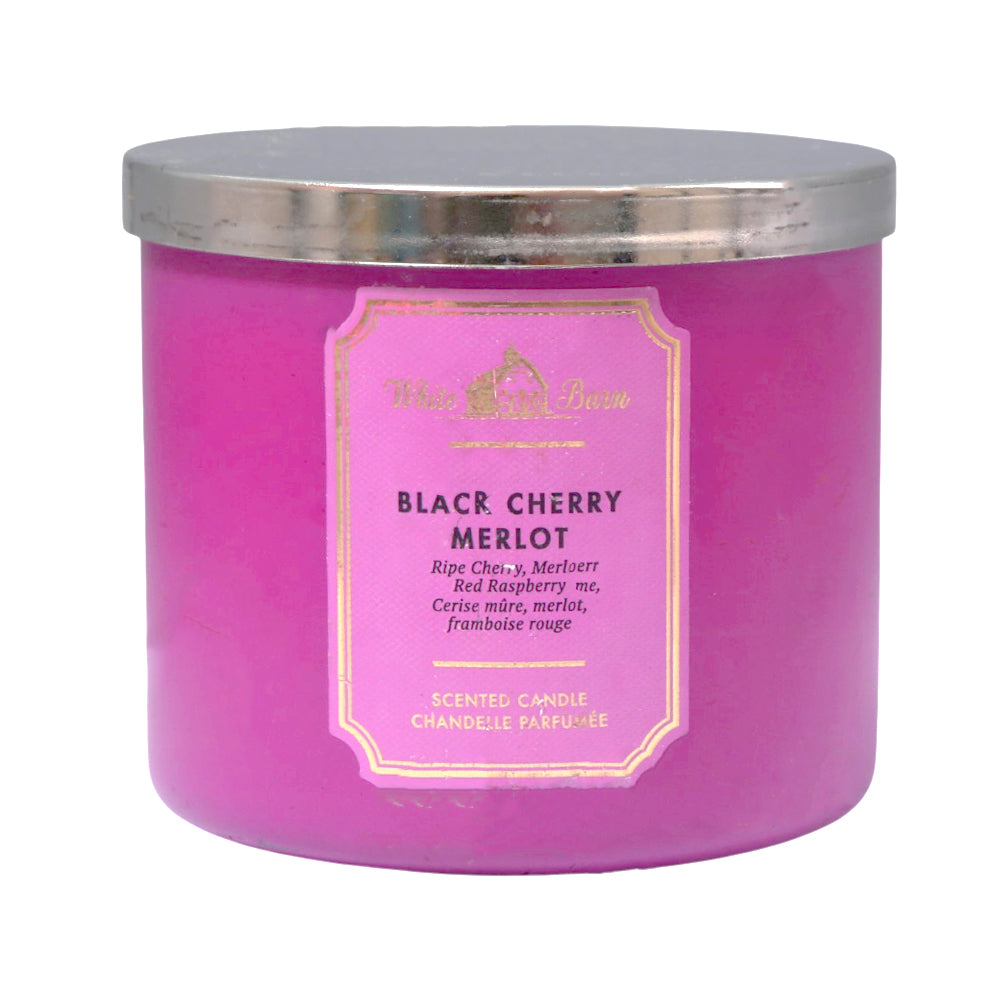 BATH & BODY WORKS BLACK CHERRY MERLOT SCENTED CANDLE 411G Default Title - MamasJan Makeup