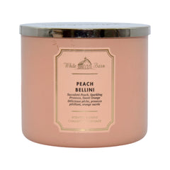 BATH & BODY WORKS PEACH BELLINI SCENTED CANDLE 411G Default Title - MamasJan Makeup