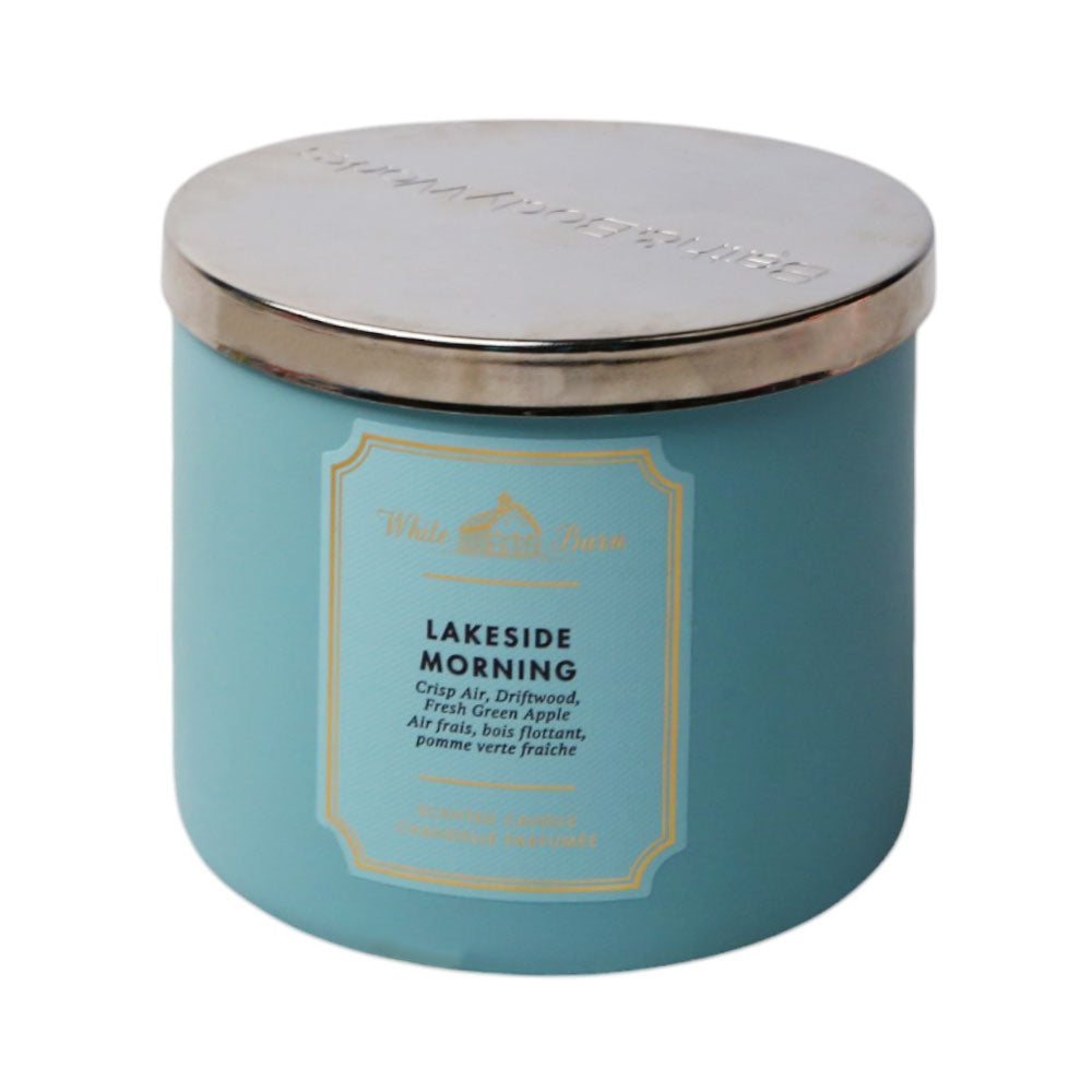 BBW BODY CANDLE 3 WICK LAKESIDE MORNING 411 GM Default Title - MamasJan Makeup