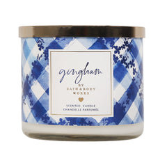 BATH & BODY WORKS CANDLE 3 WICK GINGHAM 411 G Default Title - MamasJan Makeup