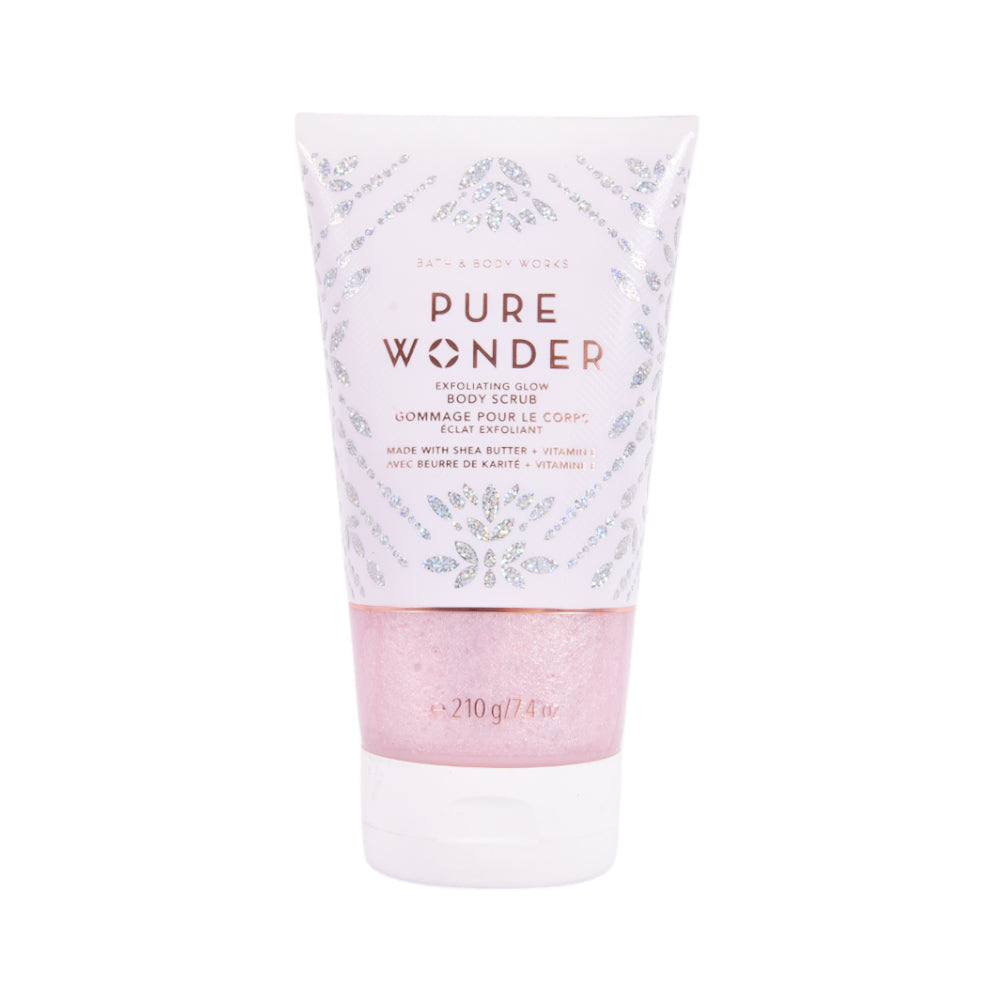BATH & BODY WORKS BODY SCRUB PURE WONDER 226G Default Title - MamasJan Makeup