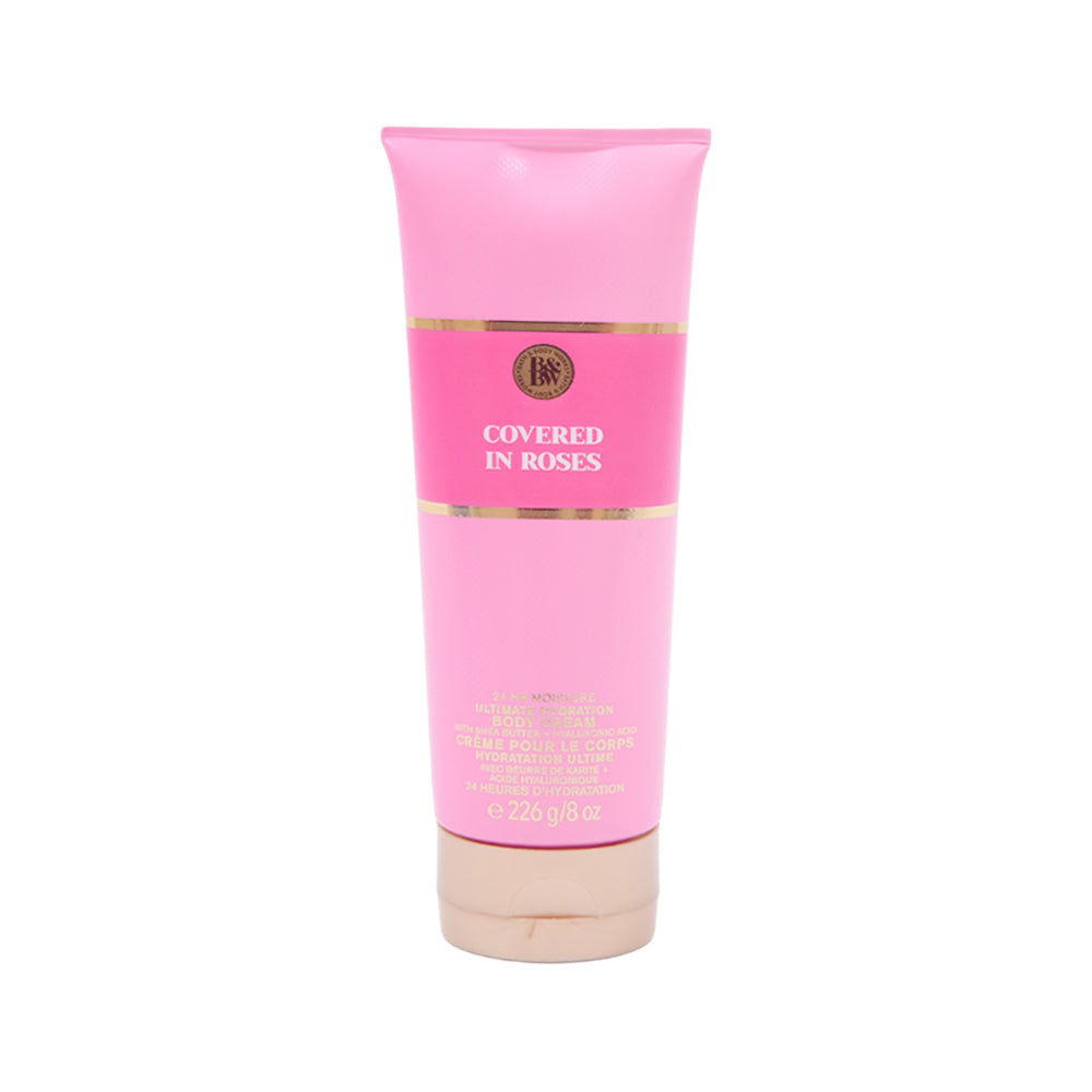 BBW BODY CREAM COVERED IN ROSES 226 G Default Title - MamasJan Makeup