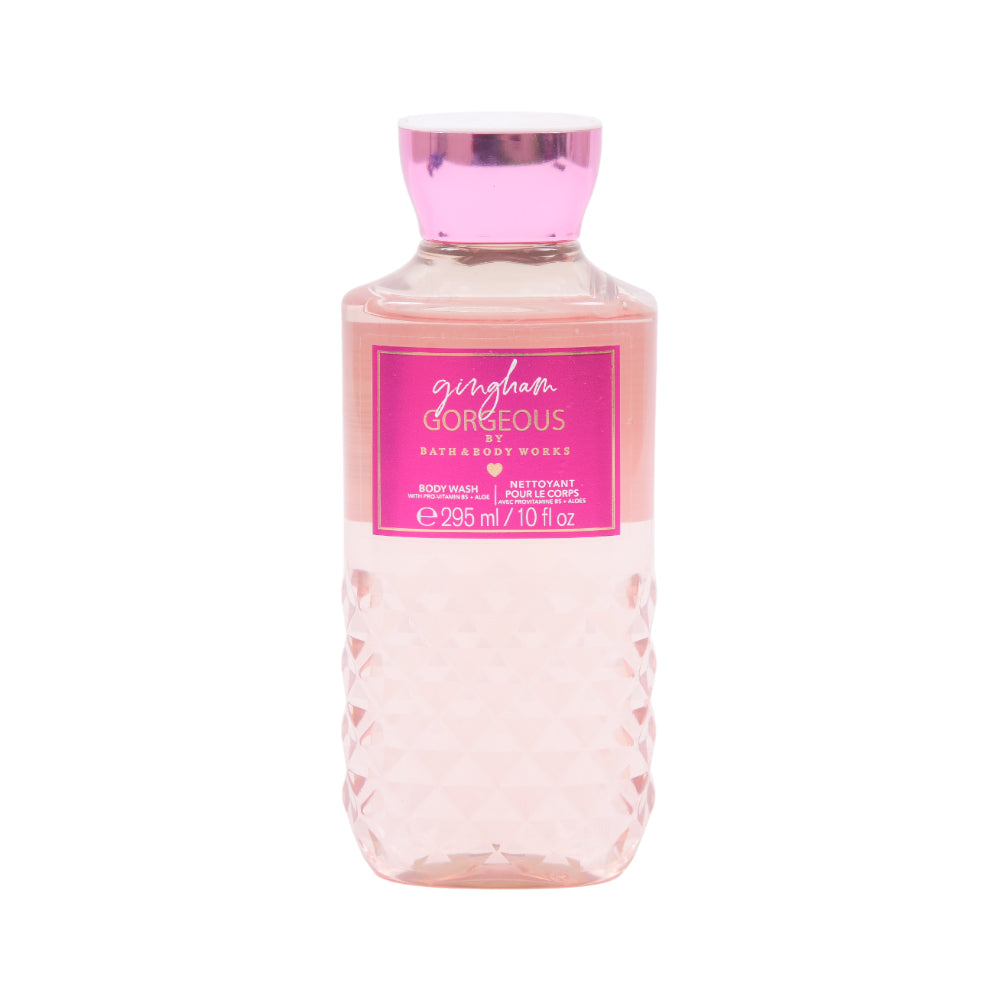 BBW BODY WASH GINGAM GORGEOUS 295 ML Default Title - MamasJan Makeup